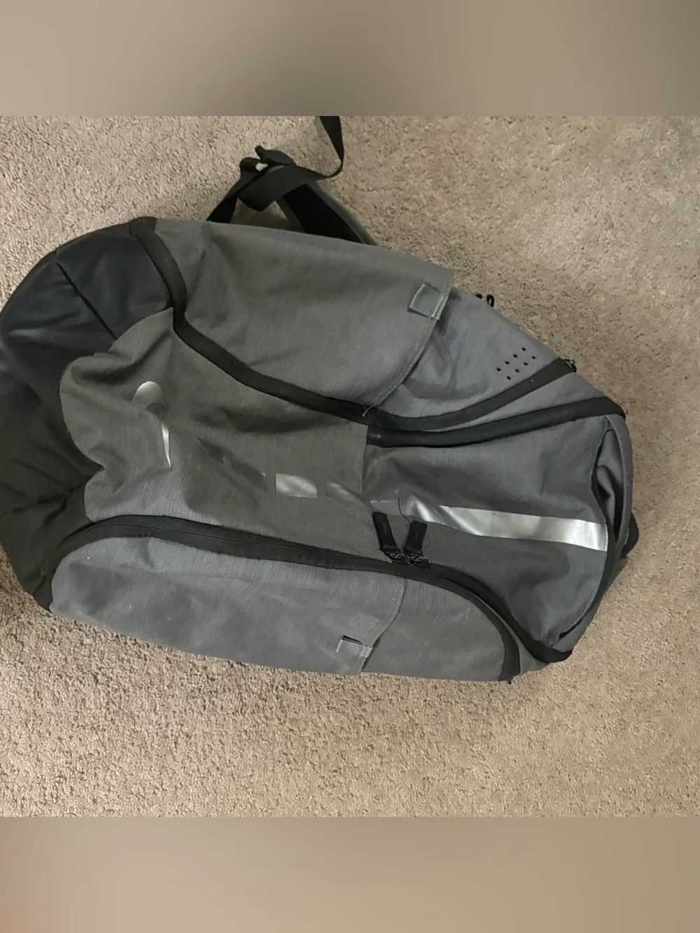 Nike gray Men's backpack